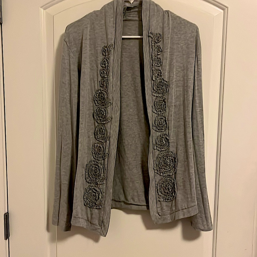 Gray sweater